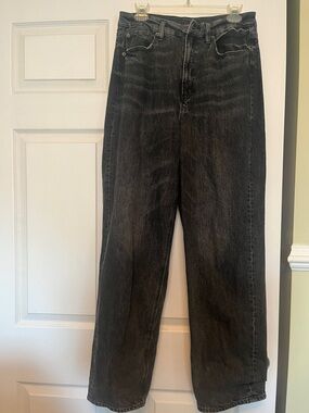 Black baggy American Eagle jeans